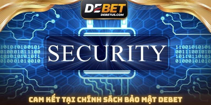Cam kết tại chính sách bảo mật DEBET